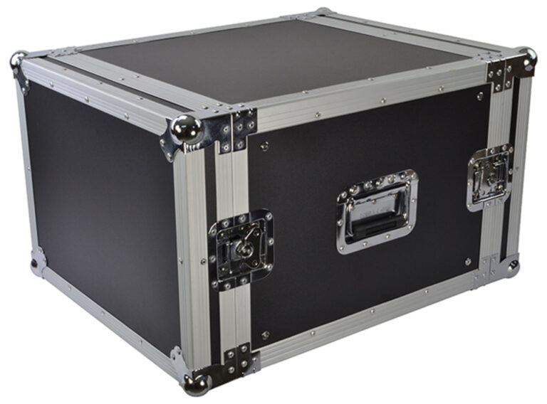 COBRA FC53 19" 8U Standard rack case. 9/10mm plywood.  Depth: 520mm. Lids: 70mm.