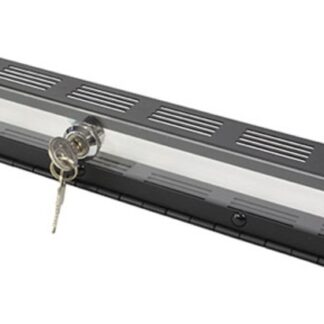 StageCore RK1SEC 19" 1U Security Rack Panels with Lock