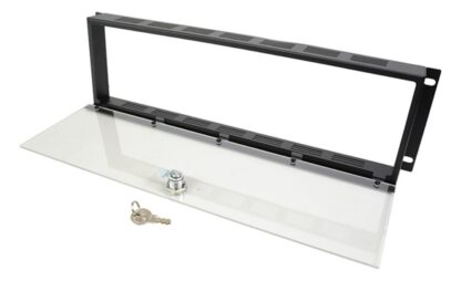 StageCore RK3SEC 19" 3U Security Rack Panels with Lock - Image 2