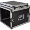 COBRA FC53 19" 8U Standard rack case. 9/10mm plywood.  Depth: 520mm. Lids: 70mm. - Image 2