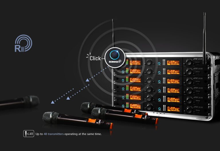 JTS UF20-6WAYPM UF 20 - 6 Channel Pick & Mix Receiver System (Transmitters Not Included) - Image 4