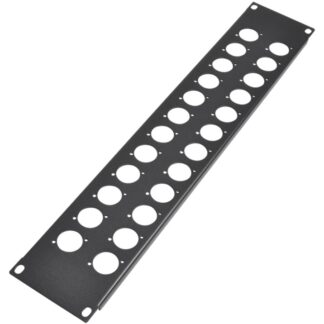 StageCore RK24N 19" 1U Connector Panel, 24 Way