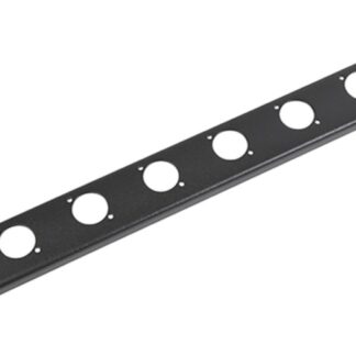 StageCore RK8N 19" 1U Connector Panel, 8 Way