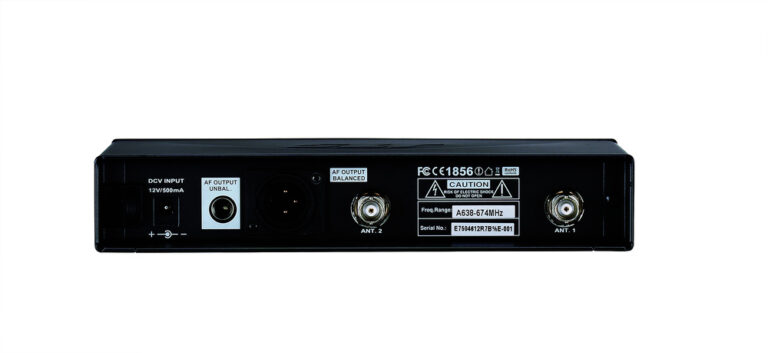 JTS RU-901G3 UHF PLL True Diversity Receiver with Remoset U, 823-865MHz - Image 2