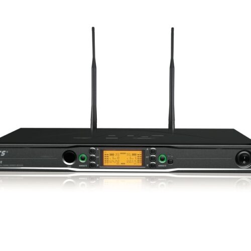 JTS RU-992 UHF PLL Dual Channel Diversity Wireless Receiver with REMOSET