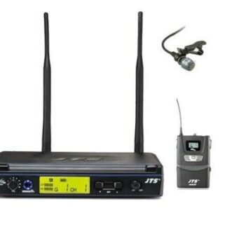 JTS IN164R/IN264TB+CM-501 UHF PLL Single Channel Diversity Lapel Mic System