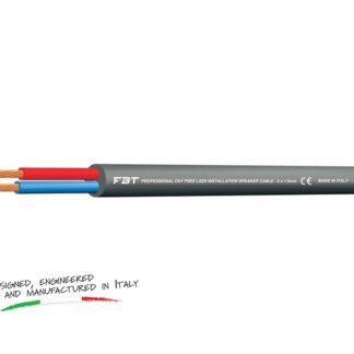 StageCore S215LSZH Professional OFC LSZH Installation Speaker Cable, 2x1.5mm, OD5.8mm (100mt reel)