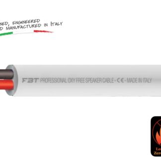 StageCore S215LSZH Professional OFC LSZH Installation Speaker Cable, 2x1.5mm, OD5.8mm (100mt reel)