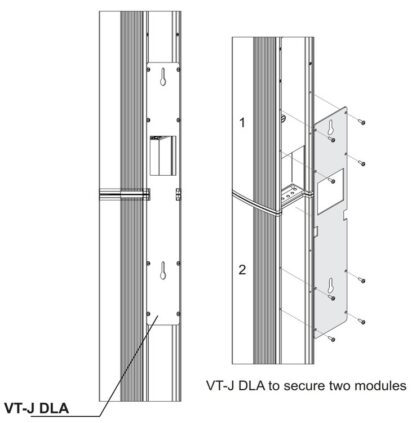 FBT  VT-J DLA Safety bracket to connect 2 x DLA speakers in vertical