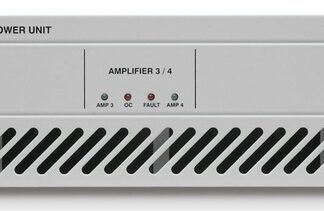 FBT  MPU 4120 4 power units and 4 line transf. 70V/100V. 4x120W or 2x240W