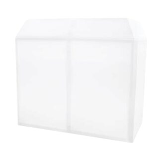 Ultimax DJBoothProLYC DJ Booth Pro Replacement Lycra Cover - White