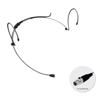 StageCore SHM50T4 StageCore Headworn Microphone, terminated with 4 pin mini XLR connector