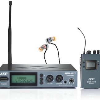 JTS SIEM-111T/SIEM-111R/IE-1 UHF PLL Single Channel True Diversity IEM System