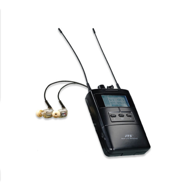 JTS SIEM-121T/SIEM-121R+IE-1 UHF PLL Single Channel True Diversity IEM System - Image 4