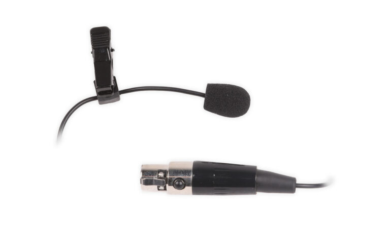 StageCore SLM50T4 StageCore Lavalier Microphone, terminated with 4 pin mini XLR connector