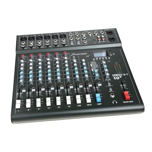 Studiomaster CLUB XS 10+ Studiomaster CLUB XS10+ 10 Channel Mixing Console with Bluetooth & DSP - Image 2