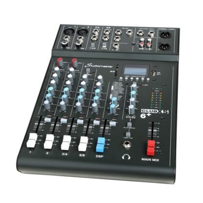 Studiomaster CLUB XS 6+ Studiomaster CLUB XS6+ 6 Channel Mixing Console with Bluetooth & DSP - Image 3