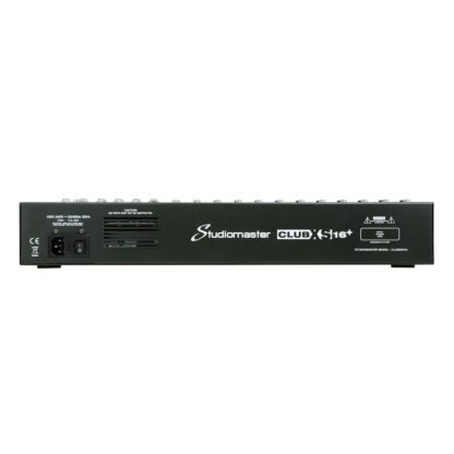 Studiomaster CLUB XS 16+ Studiomaster CLUB XS16+ 16 Channel PA Mixer with Effects & Bluetooth - Image 4