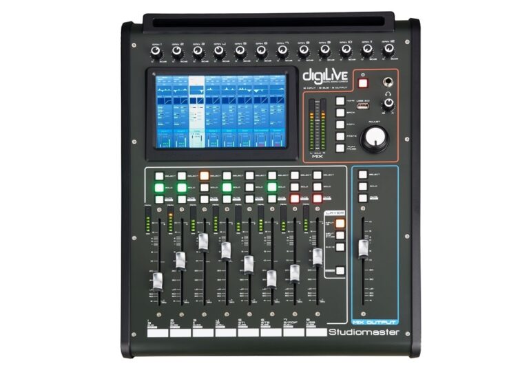 Studiomaster DIGILIVE 16 Studiomaster - 16 Input 8 Output Digital Mixer