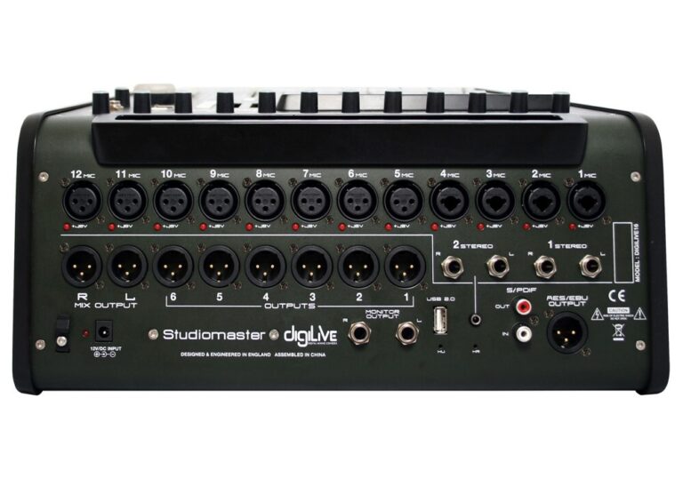 Studiomaster DIGILIVE 16 Studiomaster - 16 Input 8 Output Digital Mixer - Image 3