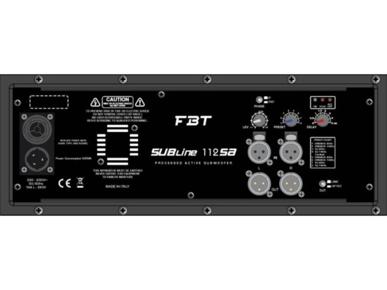 FBT Portable Sound PM1000BK PM 1000 - Image 5