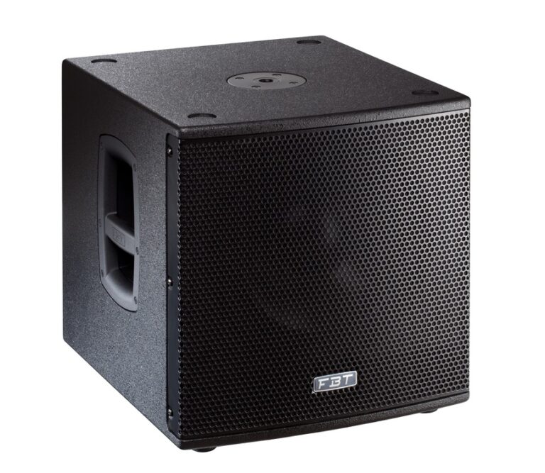 FBT Portable Sound SUBLINE 112SA Processed Bass reflex Active Subwoofer - 12" - 700Wrms BLACK - Image 2