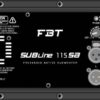 FBT  SUBLINE 115SA Processed Bass reflex Active Subwoofer - 15" - 700Wrms - Image 3