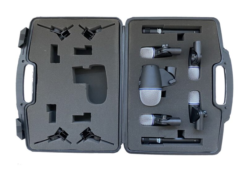 JTS TXB-7M TXB-7M - 7 Piece Drum Mic Package (c/w case)