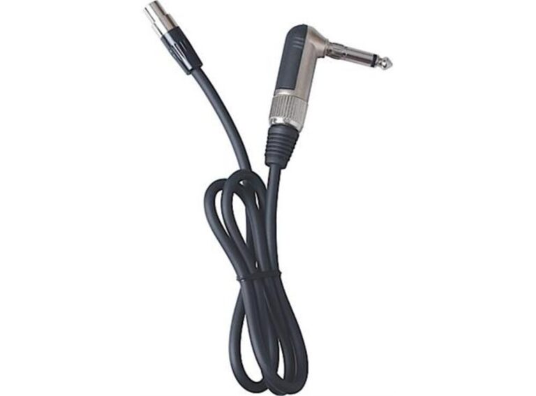 JTS GC-100L 100cm 4P mini XLR with right angle 6.3mm phone plug