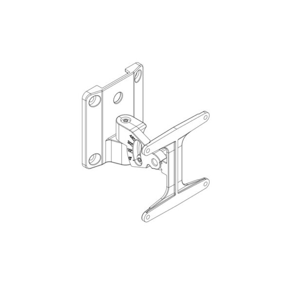 FBT Touring & Install WM-68 B FBT Directional wall mount for Canto 8/Keiron 8. Black