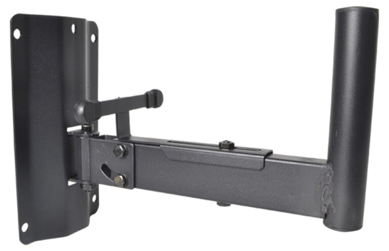 StageCore WMA 560 BK Wall-mount heavy-duty steel Speaker bracket, BLACK