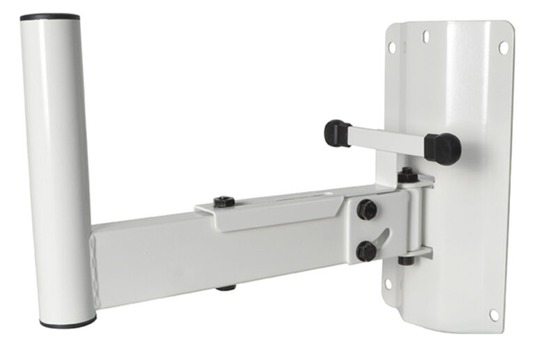 StageCore WMA 560 WHT Wall-mount heavy-duty steel Speaker bracket, WHITE