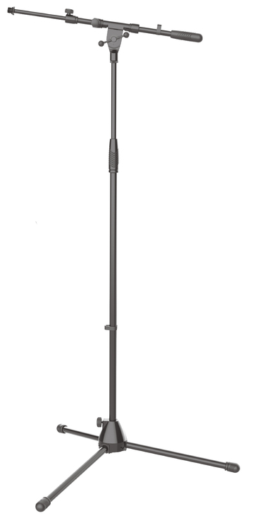 Ultimax UTX 190BK Microphone Stand (Ext. Boom 365-680mm) Height 1030-1750mm