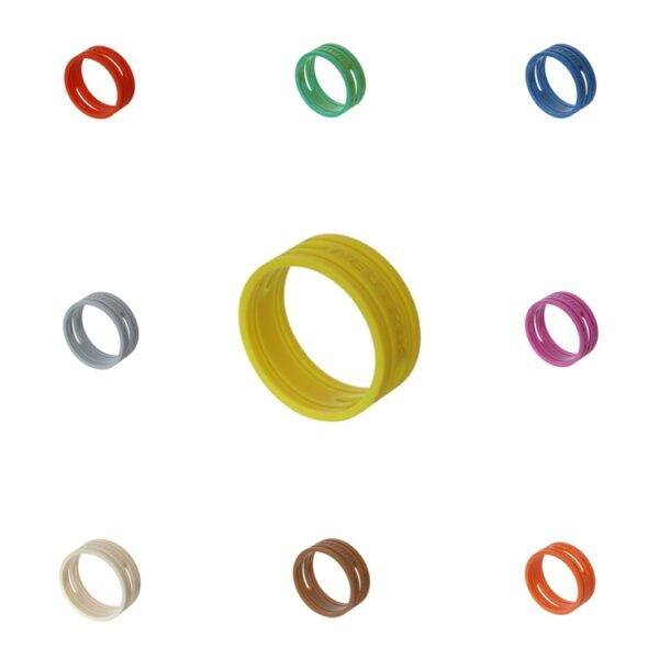 Neutrik XXR-4 coloured coding rings for XX Series