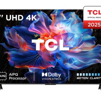TCL 75V6C-UK, 190.5 cm (75"), 3840 x 2160 pixels, DLED, Smart TV, Wi-Fi, Metallic