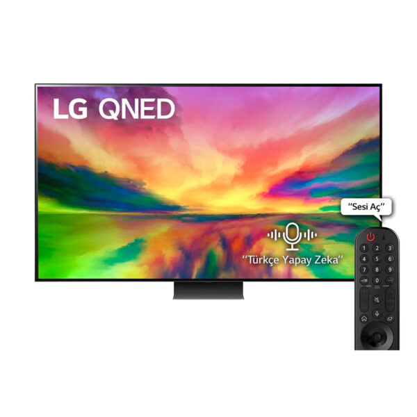 LG QNED86, 2.18 m (86"), 3840 x 2160 pixels, QNED, Smart TV, Wi-Fi, Black