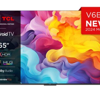 TCL 65V6BK, 165.1 cm (65"), 3840 x 2160 pixels, LED, Smart TV, Wi-Fi, Titanium