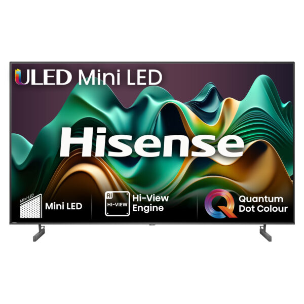 Hisense 75U6NQTUK, 190.5 cm (75"), 3840 x 2160 pixels, QNED MiniLED, Smart TV, Wi-Fi, Grey