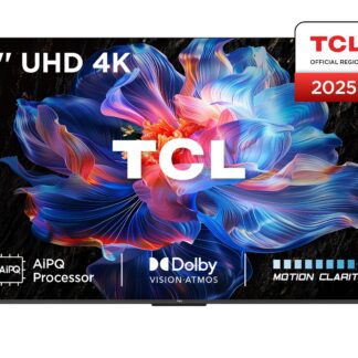 TCL 55V6C-UK, 139.7 cm (55"), 3840 x 2160 pixels, DLED, Smart TV, Wi-Fi, Metallic