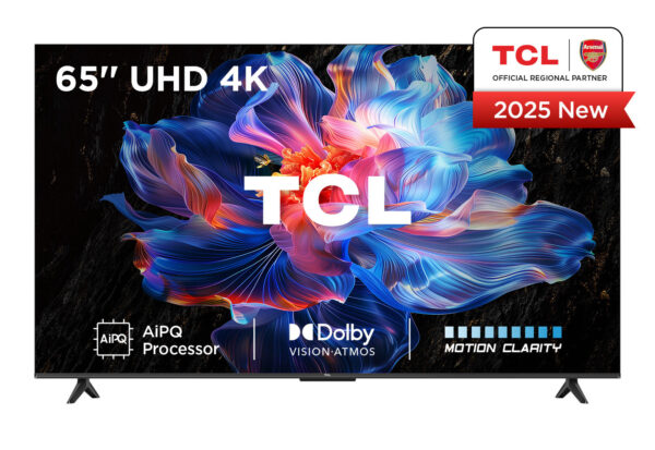 TCL 65V6C-UK, 165.1 cm (65"), 3840 x 2160 pixels, DLED, Smart TV, Wi-Fi, Metallic