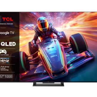 TCL C74 Series 75C745K, 190.5 cm (75"), 3840 x 2160 pixels, QLED, Smart TV, Wi-Fi, Black