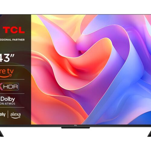 TCL 43PF650K, 109.2 cm (43"), 3840 x 2160 pixels, LED, Smart TV, Wi-Fi, Titanium