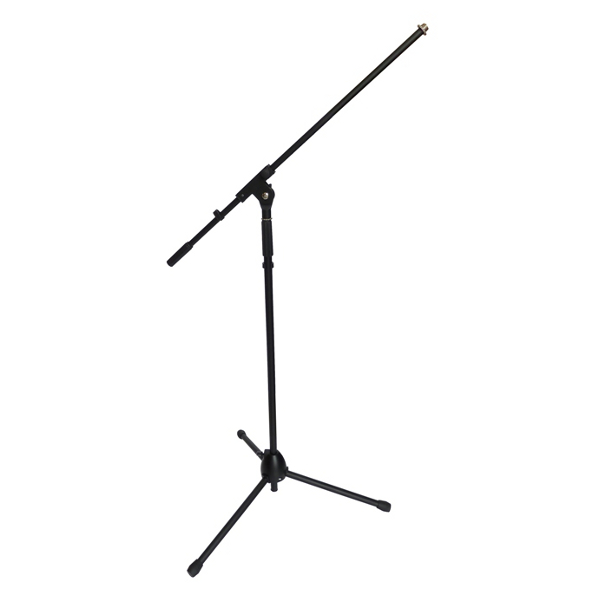 Telescopic Mic Stand & Boom Black