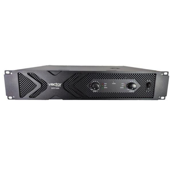 Vector DFP1800 Amplifier 2x900w@4ohm 2u Rack Mount