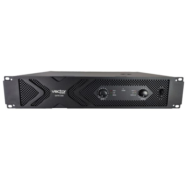 Vector DFP2300 Amplifier 2x1200w@4ohm 2u Rack Mount