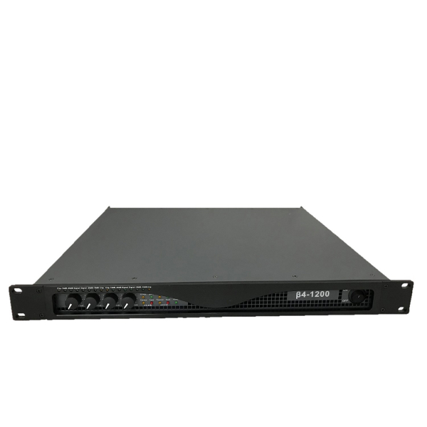 Vector B4-1200 Amplifier 4x1200w@8ohm 1u Rack Mount