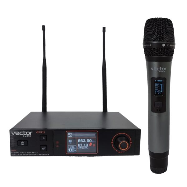 Vector RM-501 Single Handheld Radio Microphone System