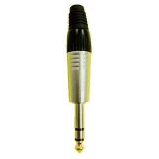 Jack Plug Stereo Metal 6.35mm (Pr)
