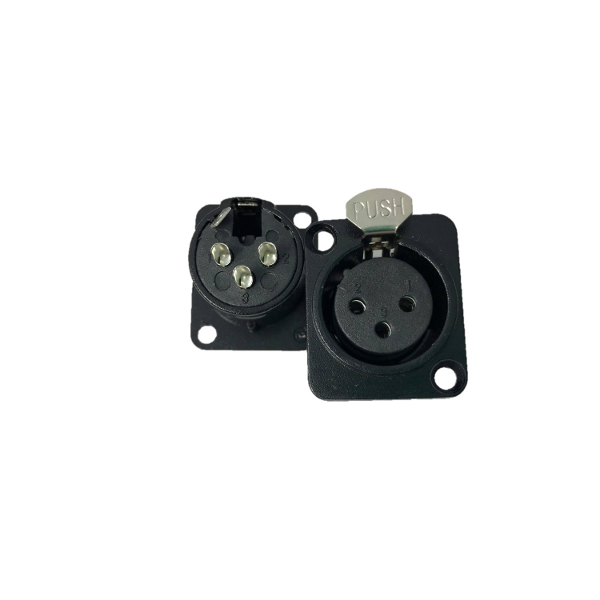 XLR Female 3pin Chassis (pr)