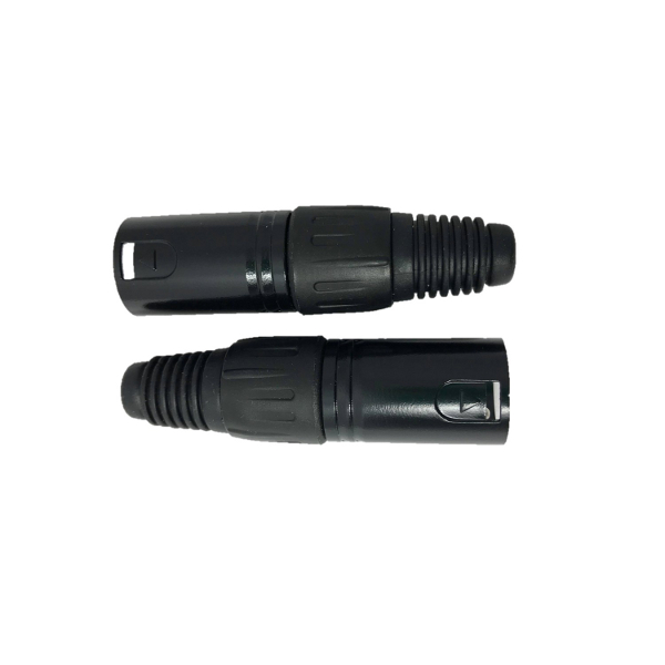 XLR Male 3pin In Line Plug (pr)